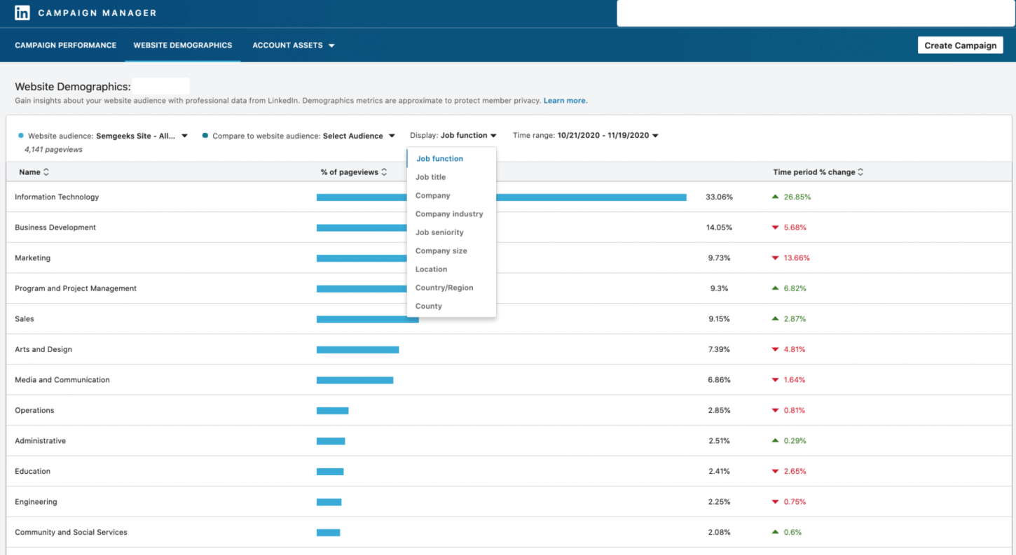 linkedin-demographics